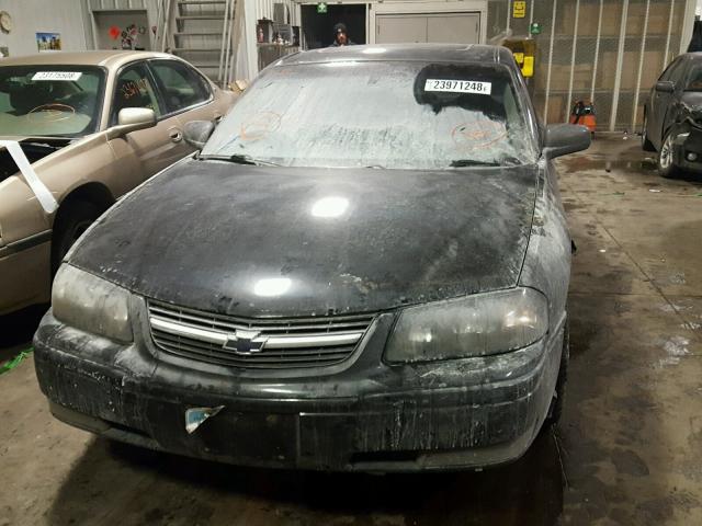 2G1WP551349348769 - 2004 CHEVROLET IMPALA SS BLACK photo 9