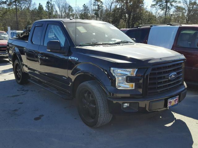 1FTEX1CP2GFC11451 - 2016 FORD F150 SUPER BLACK photo 1