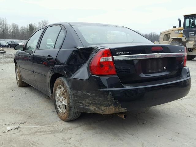 1G1ZT52814F209791 - 2004 CHEVROLET MALIBU LS BLACK photo 3