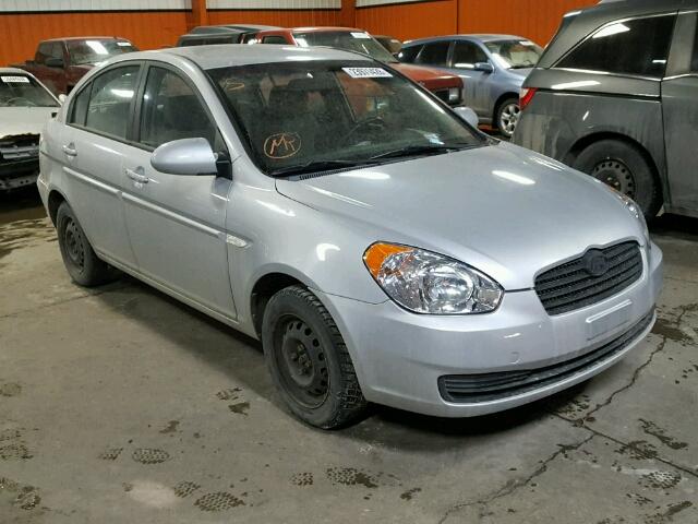 KMHCN45C17U155860 - 2007 HYUNDAI ACCENT GLS SILVER photo 1