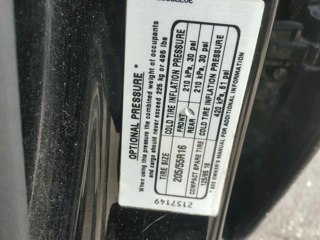 YV1MW382762157149 - 2006 VOLVO V50 2.4I BLACK photo 10