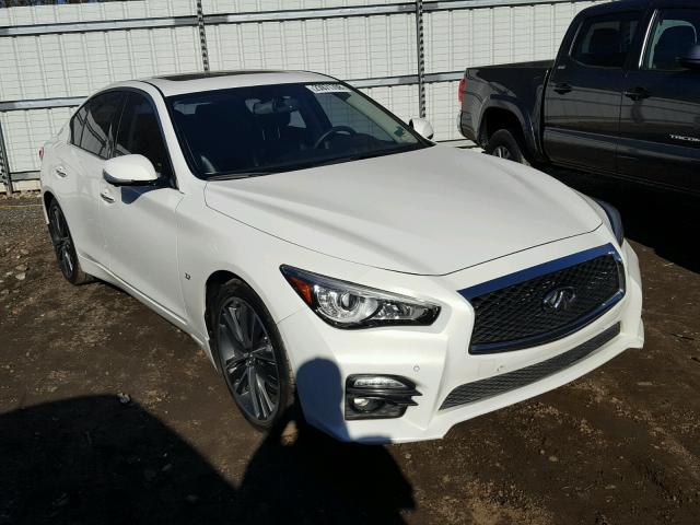 JN1BV7AP7FM347988 - 2015 INFINITI Q50 BASE WHITE photo 1