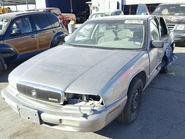 2G4WB52M4T1494384 - 1996 BUICK REGAL CUST GRAY photo 2