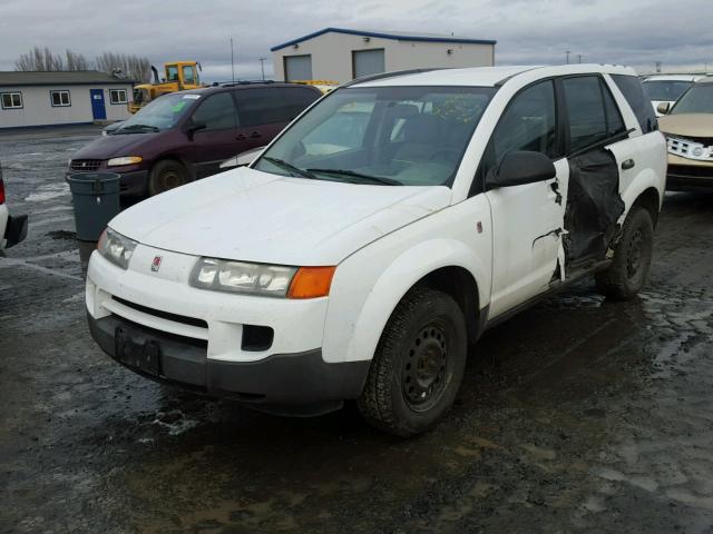 5GZCZ23D23S878856 - 2003 SATURN VUE WHITE photo 2