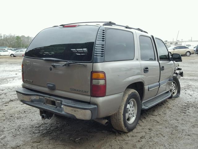 1GNEC13T81J202578 - 2001 CHEVROLET TAHOE C150 TAN photo 4