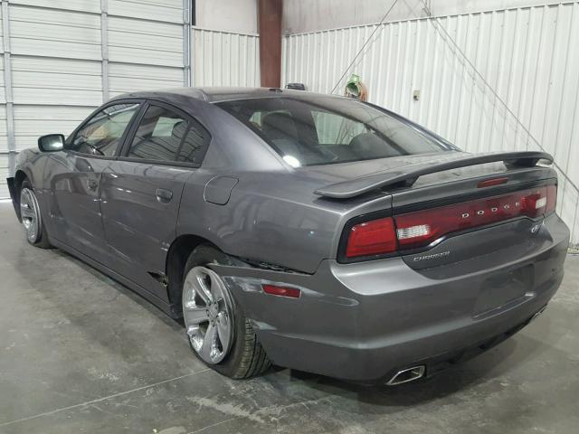 2C3CDXCT4CH257361 - 2012 DODGE CHARGER R/ GRAY photo 3