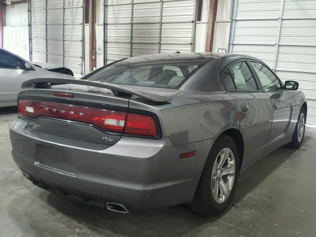 2C3CDXCT4CH257361 - 2012 DODGE CHARGER R/ GRAY photo 4