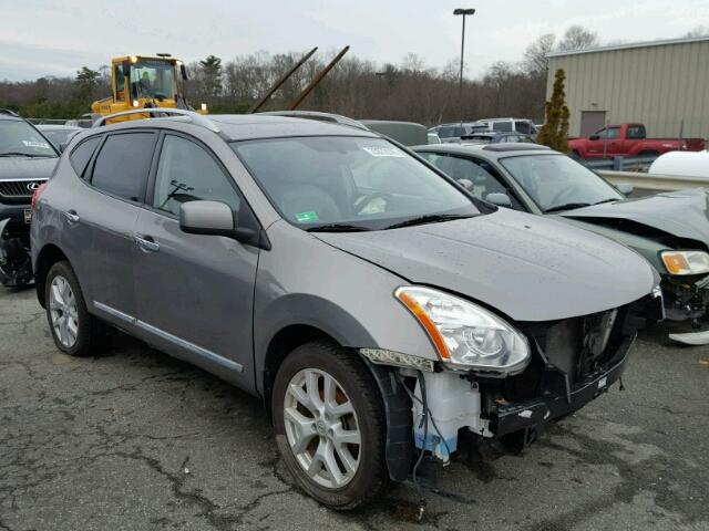 JN8AS5MV8BW677111 - 2011 NISSAN ROGUE S GRAY photo 1