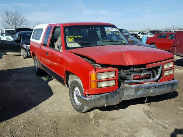 2GTEC19Z0R1508409 - 1994 GMC SIERRA C15 RED photo 1