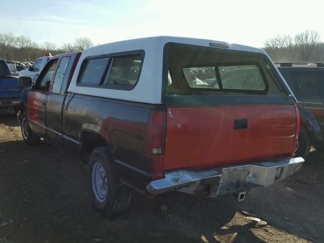 2GTEC19Z0R1508409 - 1994 GMC SIERRA C15 RED photo 3