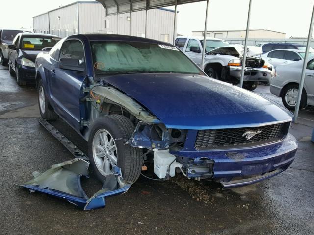 1ZVFT80N465182824 - 2006 FORD MUSTANG BLUE photo 1