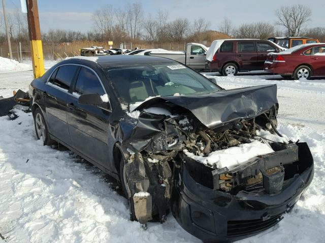 1G1ZB5EB2AF212558 - 2010 CHEVROLET MALIBU LS BLACK photo 1