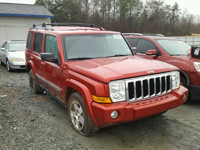 1J4RG4GK9AC121881 - 2010 JEEP COMMANDER RED photo 1