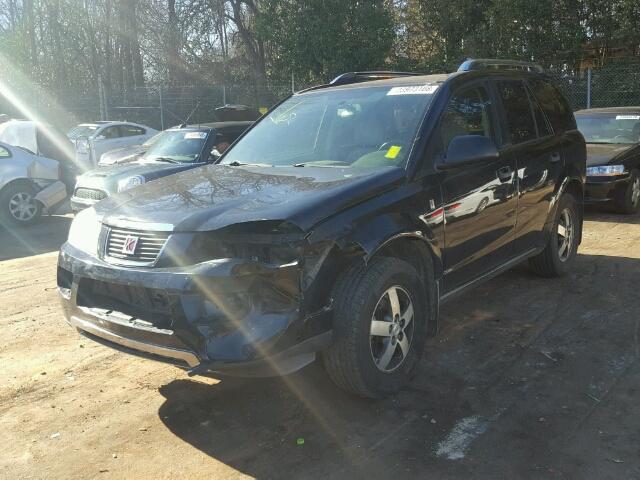 5GZCZ33D56S826132 - 2006 SATURN VUE BLACK photo 2