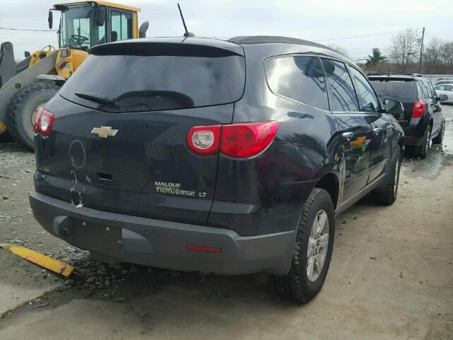 1GNLVFED6AJ238905 - 2010 CHEVROLET TRAVERSE L BLACK photo 4