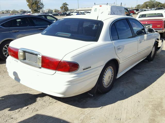 1G4HP54K91U181340 - 2001 BUICK LESABRE CU WHITE photo 4