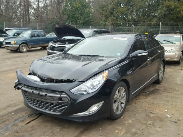 KMHEC4A48DA092024 - 2013 HYUNDAI SONATA HYB BLACK photo 2