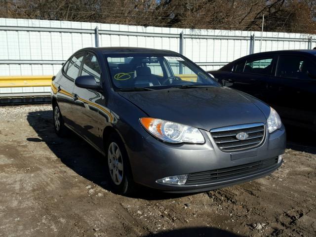 KMHDU46D99U672146 - 2009 HYUNDAI ELANTRA GL GRAY photo 1