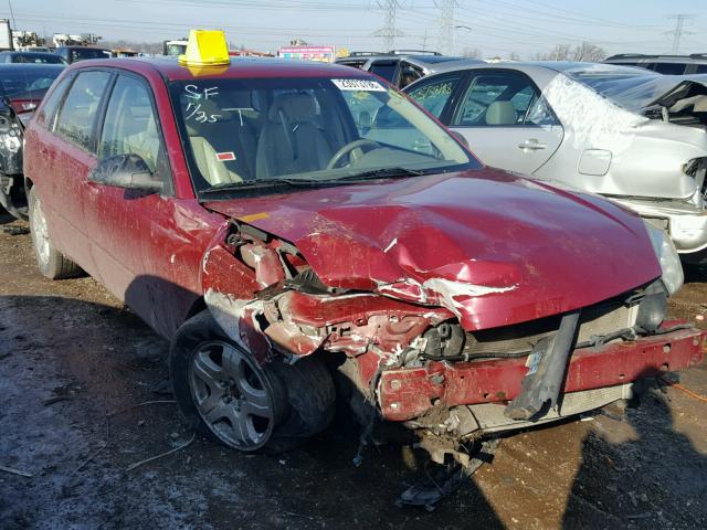 1G1ZU64894F166091 - 2004 CHEVROLET MALIBU MAX RED photo 1