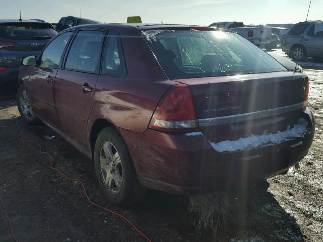 1G1ZU64894F166091 - 2004 CHEVROLET MALIBU MAX RED photo 3