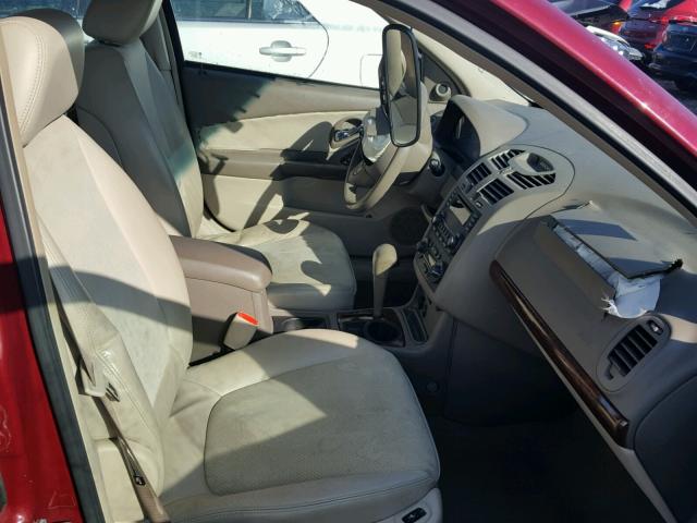 1G1ZU64894F166091 - 2004 CHEVROLET MALIBU MAX RED photo 5