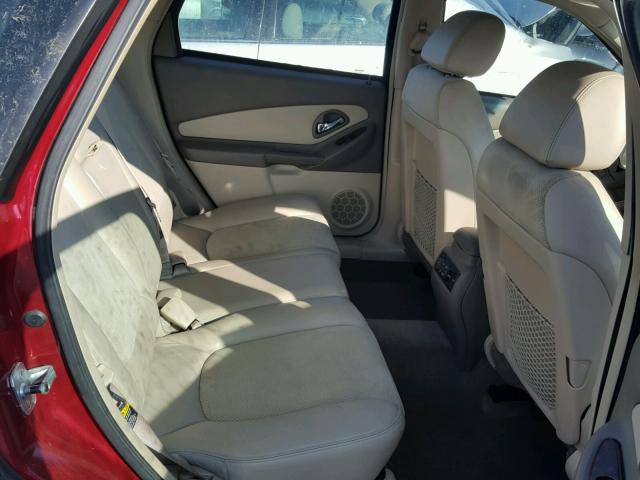 1G1ZU64894F166091 - 2004 CHEVROLET MALIBU MAX RED photo 6