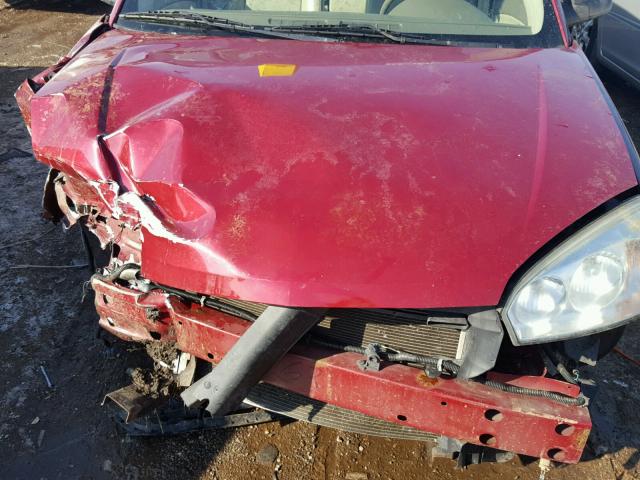 1G1ZU64894F166091 - 2004 CHEVROLET MALIBU MAX RED photo 7