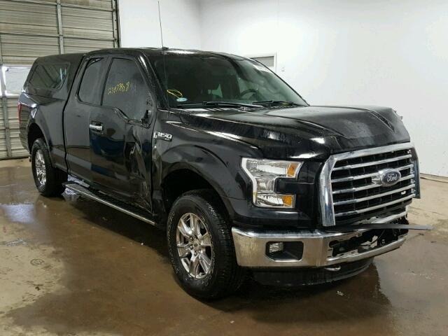 1FTEX1E85GKE29333 - 2016 FORD F150 SUPER BLACK photo 1