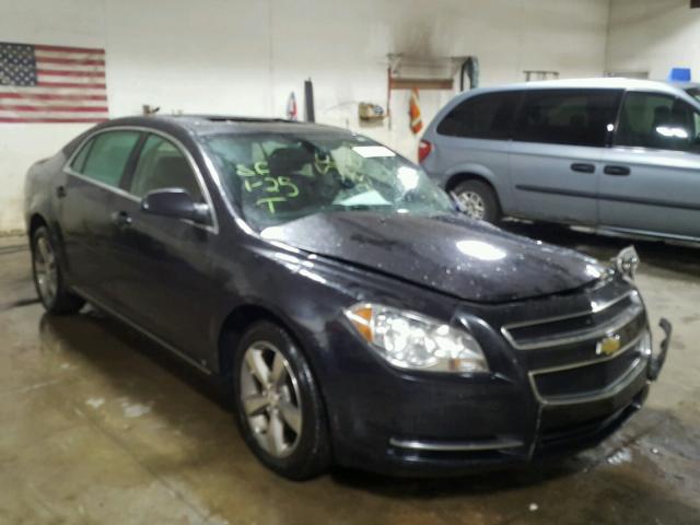 1G1ZJ57B594259638 - 2009 CHEVROLET MALIBU 2LT BLACK photo 1