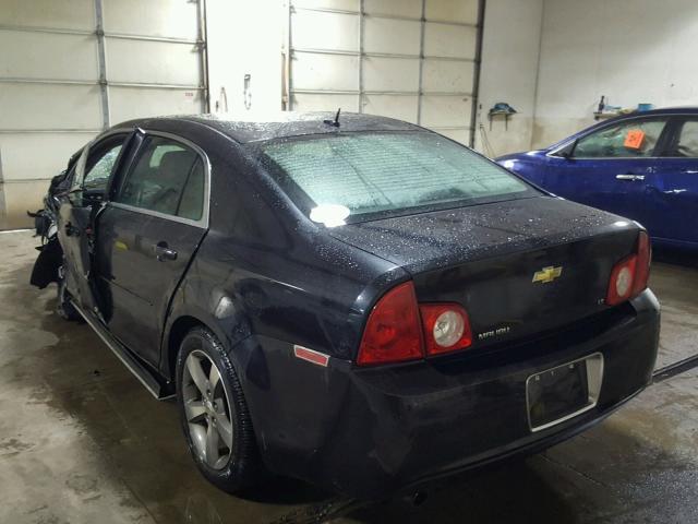 1G1ZJ57B594259638 - 2009 CHEVROLET MALIBU 2LT BLACK photo 3