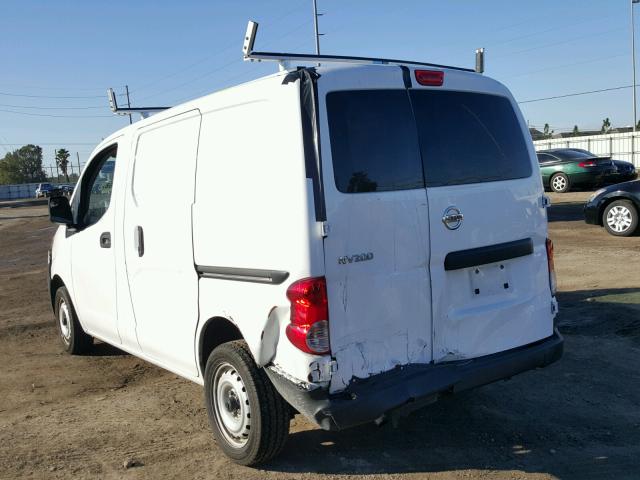 3N6CM0KN7FK702700 - 2015 NISSAN NV200 2.5S WHITE photo 3