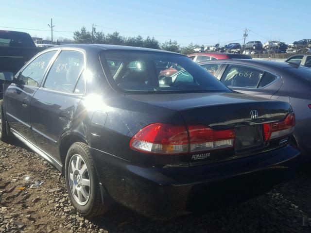 1HGCG66872A053379 - 2002 HONDA ACCORD EX BLACK photo 3