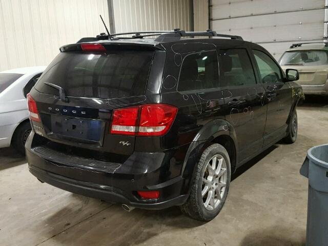 3C4PDDEG7CT266574 - 2012 DODGE JOURNEY R/ BLACK photo 4