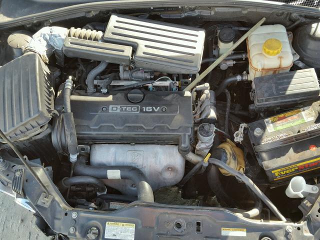 KL5JD56Z27K574339 - 2007 SUZUKI FORENZA BA BLACK photo 7