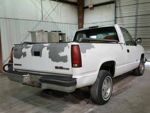 1GTDC14Z7RZ515819 - 1994 GMC SIERRA C15 WHITE photo 4