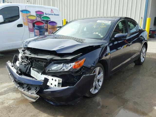 19VDE1F39EE007319 - 2014 ACURA ILX 20 BLUE photo 2