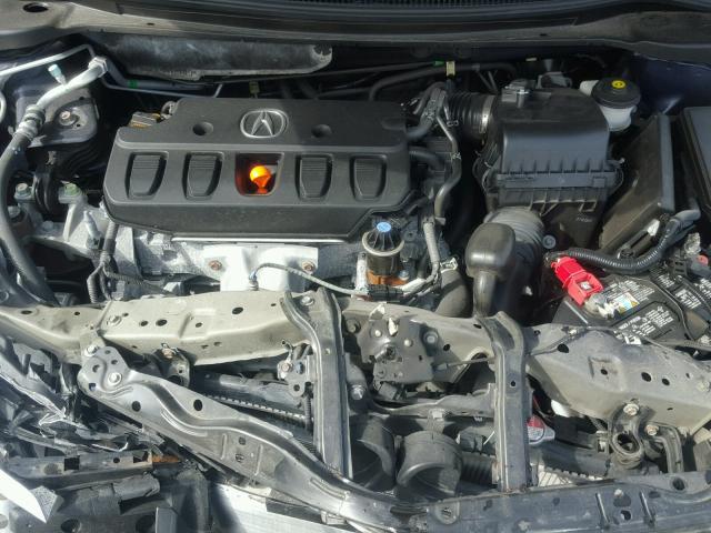 19VDE1F39EE007319 - 2014 ACURA ILX 20 BLUE photo 7