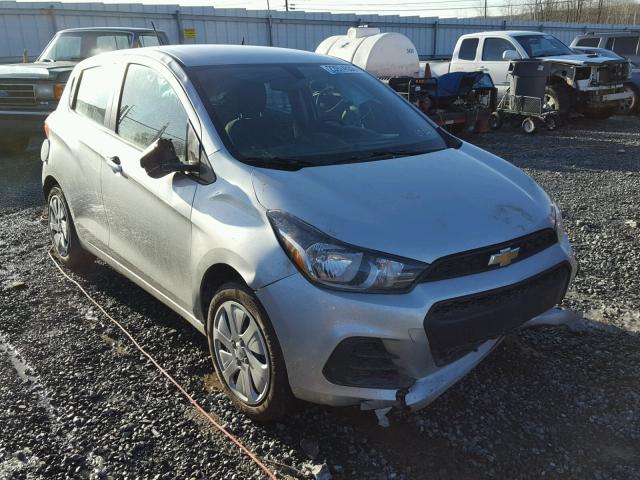 KL8CA6SA6HC729528 - 2017 CHEVROLET SPARK LS SILVER photo 1