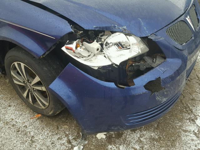 1G2AL15FX77214482 - 2007 PONTIAC G5 BLUE photo 9