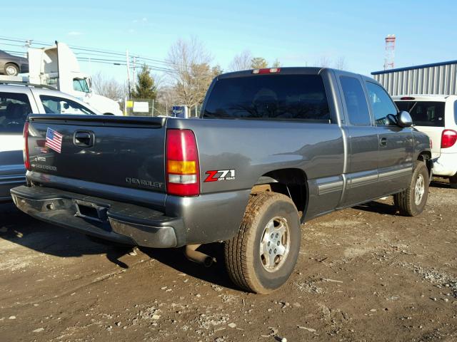 1GCEK19V62E207051 - 2002 CHEVROLET SILVERADO GRAY photo 4