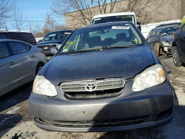 2T1BR32E97C809778 - 2007 TOYOTA COROLLA CE GRAY photo 9