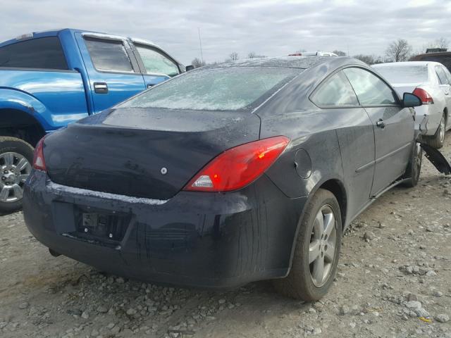 1G2ZH158064222659 - 2006 PONTIAC G6 GT BLACK photo 4