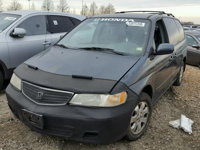 2HKRL18703H500723 - 2003 HONDA ODYSSEY EX GREEN photo 2