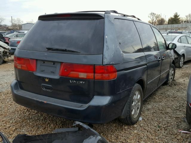 2HKRL18703H500723 - 2003 HONDA ODYSSEY EX GREEN photo 4