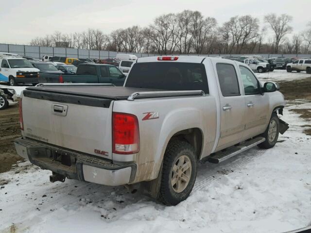 3GTP2VE7XCG209905 - 2012 GMC SIERRA K15 SILVER photo 4