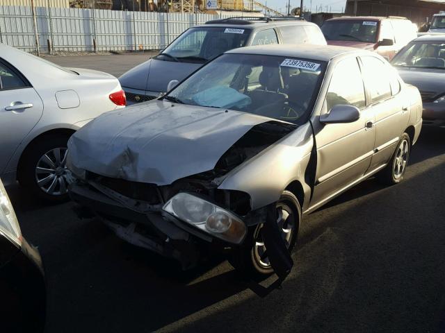 3N1CB51D24L883956 - 2004 NISSAN SENTRA 1.8 GRAY photo 2