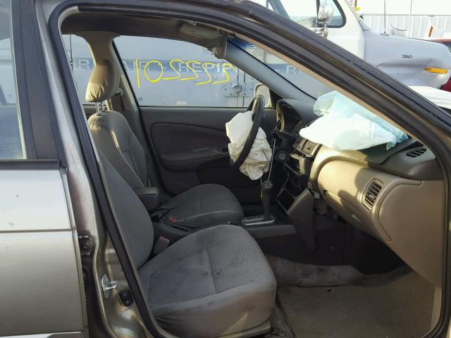 3N1CB51D24L883956 - 2004 NISSAN SENTRA 1.8 GRAY photo 5