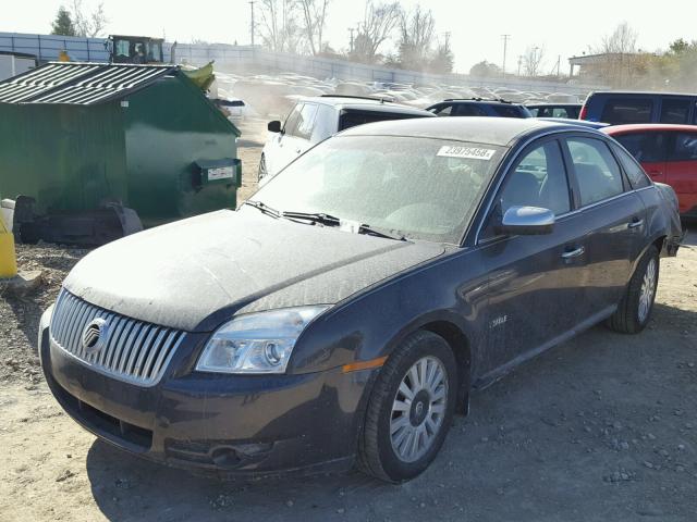 1MEHM40W88G611088 - 2008 MERCURY SABLE LUXU BLACK photo 2