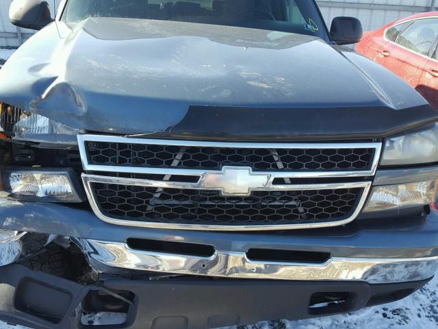 2GCEK13Z771142375 - 2007 CHEVROLET SILVERADO BLUE photo 7