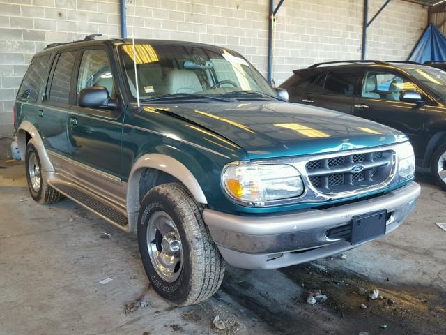 1FMZU34E7WZA96759 - 1998 FORD EXPLORER GREEN photo 1